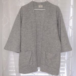 Aritzia Wilfred Brullon 100% Merino Wool Sweater Coat